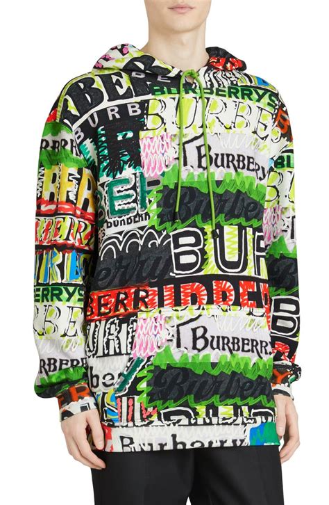 burberry harrington graffiti hoodie|Burberry .